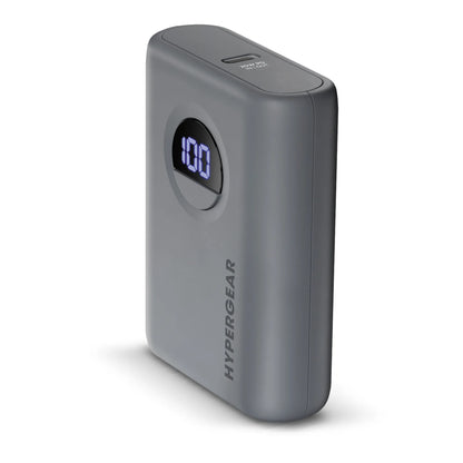 HyperGear 10,000mAh | Power Pack Pro Fast Charge Power Bank with 20W USB-C PD PPS and Digital Display